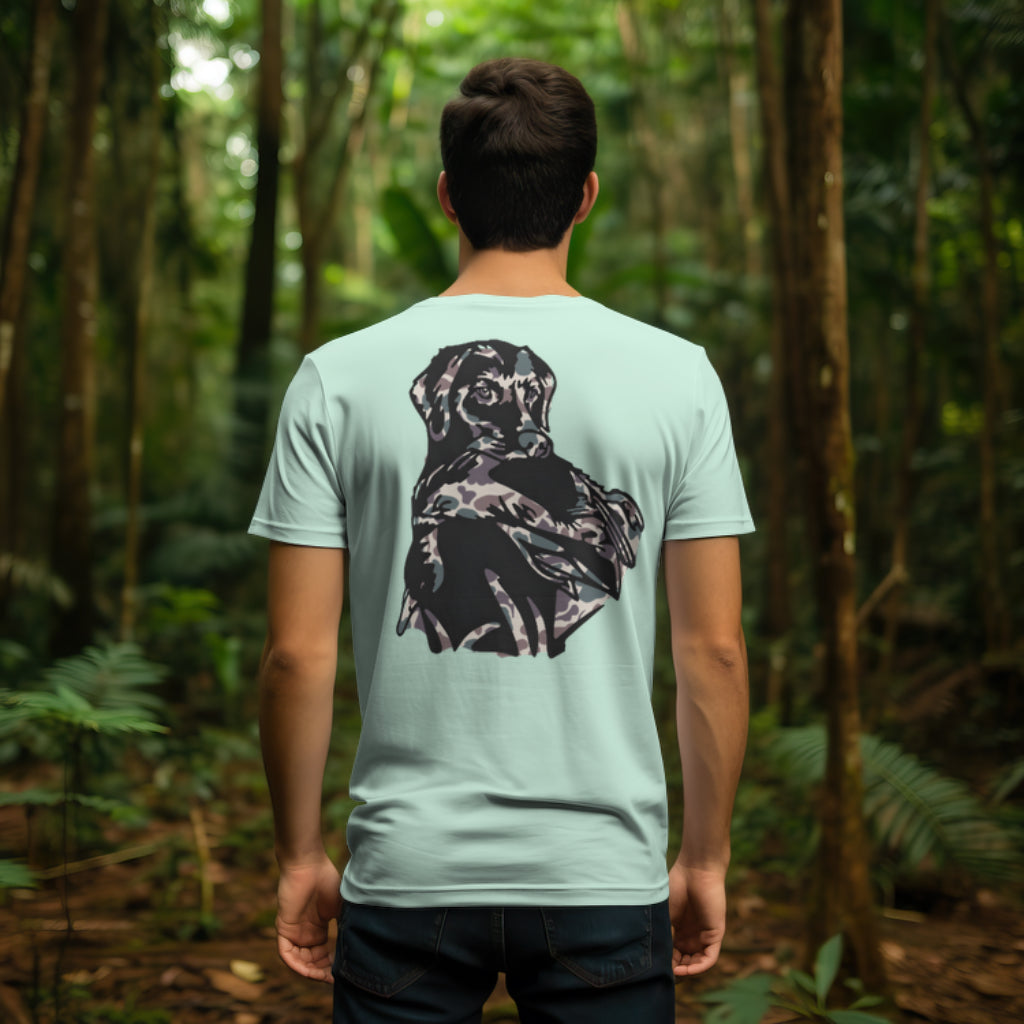 Camo Duck Dog Pocket Tee