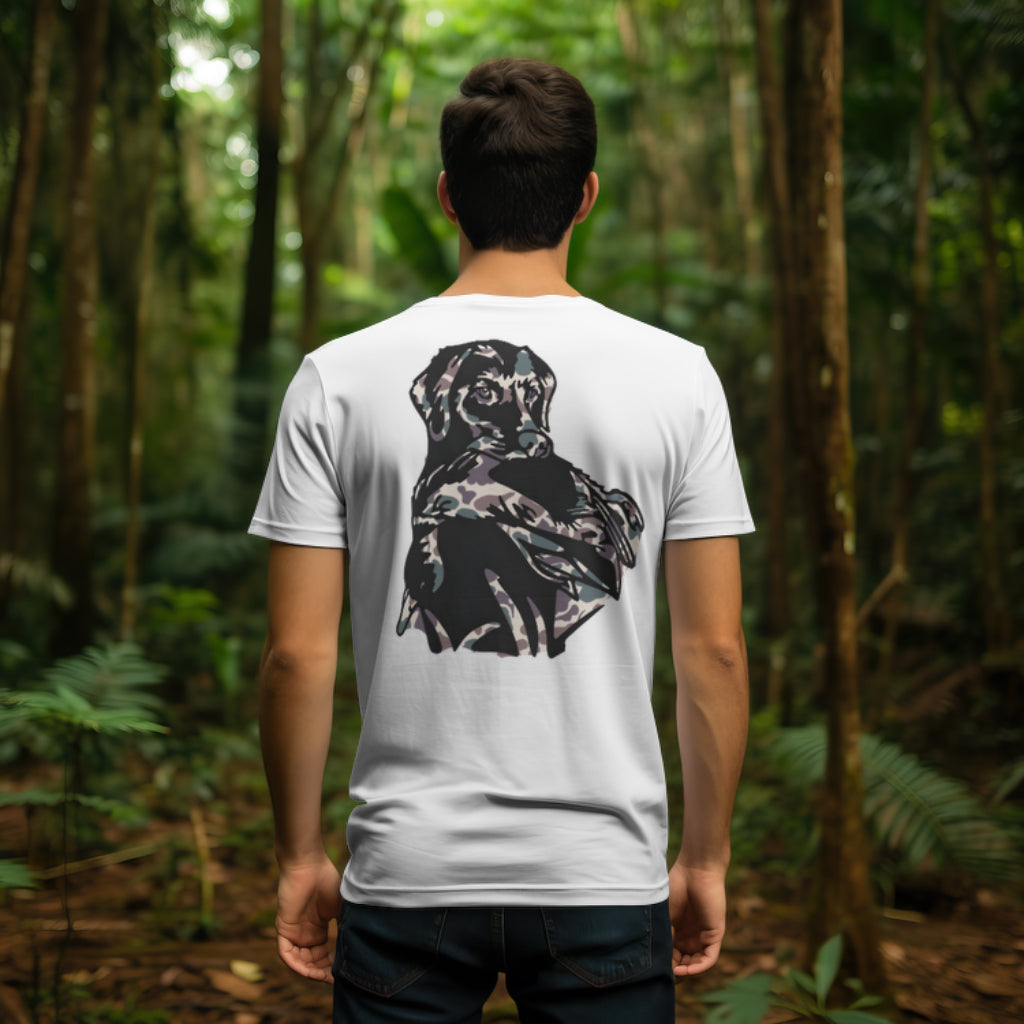 Camo Duck Dog Pocket Tee