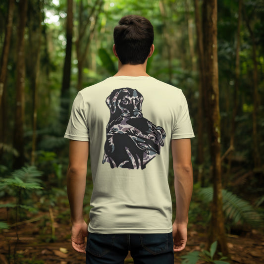 Camo Duck Dog Pocket Tee